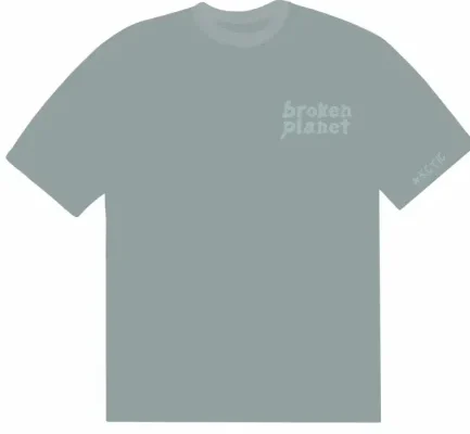 Broken Planet Market Basics T-shirt Arctic