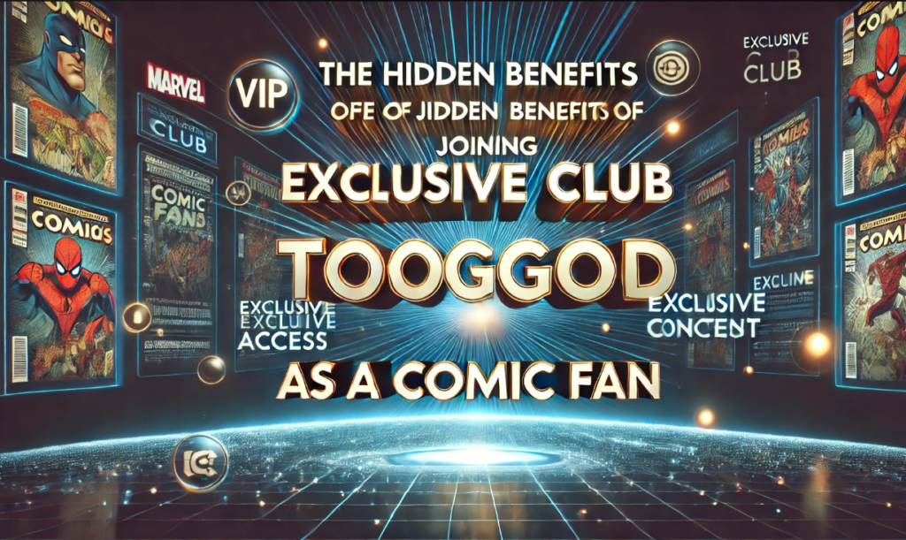 The Hidden Benefits of Joining Exclusive Club Toongod as a Comic Fan