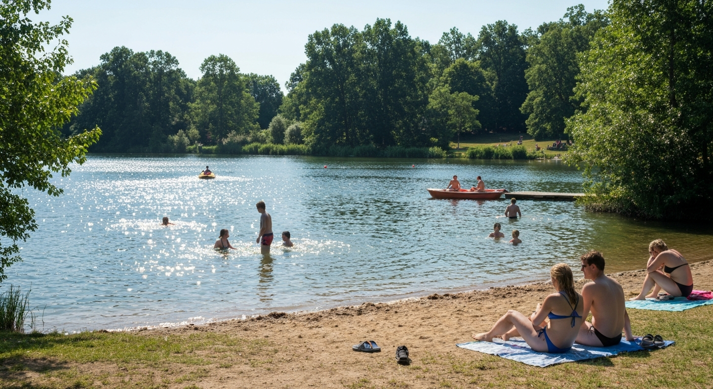 Blue Springs Lake Beach