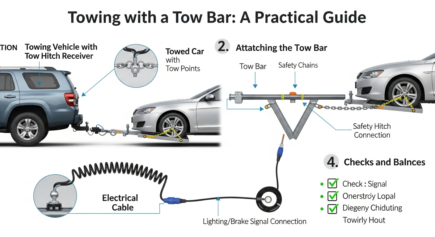 Towing with a Tow Bar